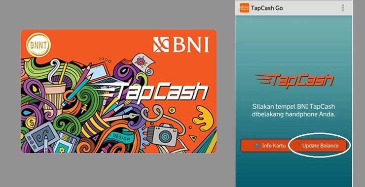 Cara Update Balance TapCash BNI Cara Update Balance TapCash BNI
