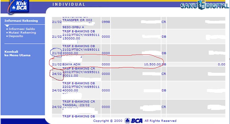4 Periksa Riwayat Transaksi Rekening Bank