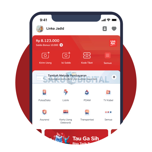 Buka Aplikasi LinkAja