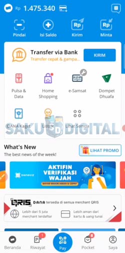 1 Buka Aplikasi DANA 4