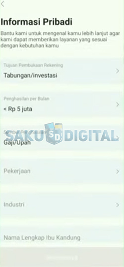 10 Isi Informasi Pribadi