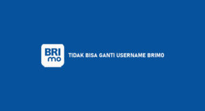 Tidak Bisa Ganti Username BRImo ? Begini Cara Mengatasinya